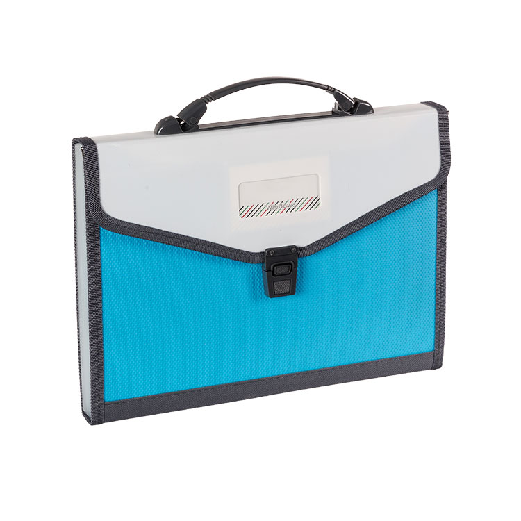 Expanding File Folder with Handle, 13 Pocket, Sewed Edges, PP A4